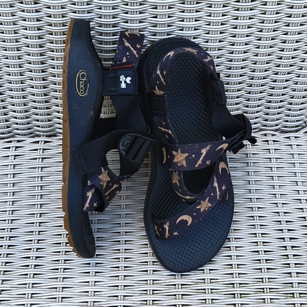 Chaco || Celestial || Stars & Moons Sandals || Women's 9 - Picture 5 of 10